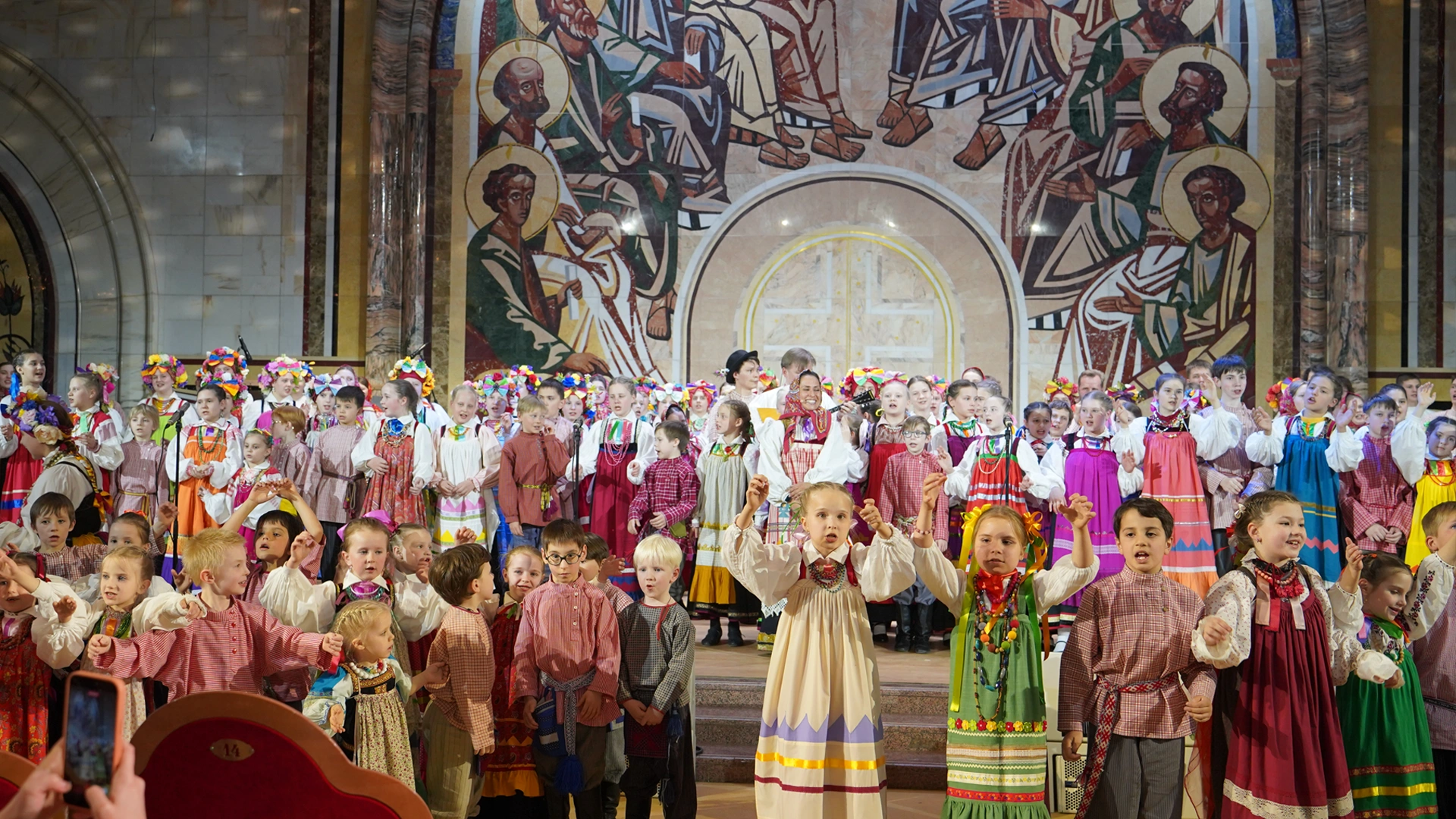 Большая семья "Веретёнца"